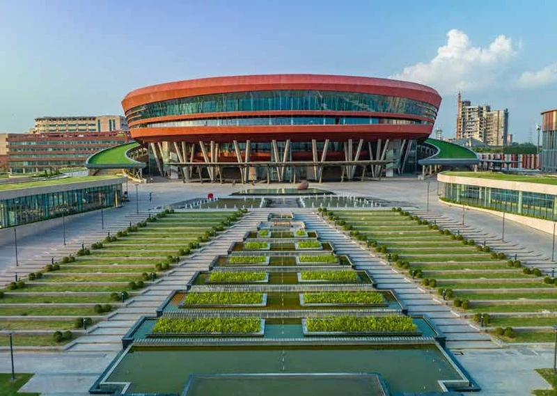 Shapoorji pallonji one hills Bharat Mandapam Construction