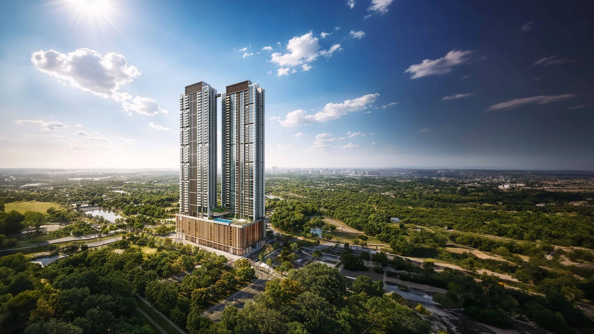 Shapoorji Pallonji One Hills Premium Deck Residences Architecture